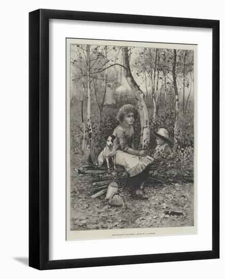 The Woodman's Daughter-Hector Caffieri-Framed Giclee Print