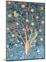The Woodpecker Tapestry, Detail of the Woodpeckers, 1885 (Tapestry)-William Morris-Mounted Premium Giclee Print