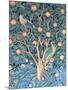 The Woodpecker Tapestry, Detail of the Woodpeckers, 1885 (Tapestry)-William Morris-Mounted Premium Giclee Print