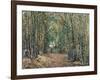 The Woods at Marly, 1871-Camille Pissarro-Framed Giclee Print