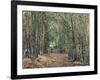 The Woods at Marly, 1871-Camille Pissarro-Framed Giclee Print