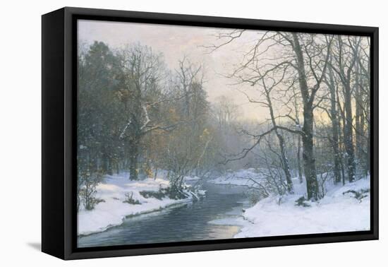 The Woods in Silver and Gold-Anders Andersen-Lundby-Framed Stretched Canvas