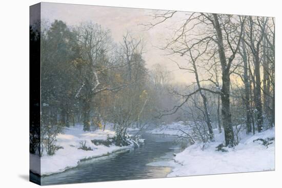 The Woods in Silver and Gold-Anders Andersen-Lundby-Stretched Canvas