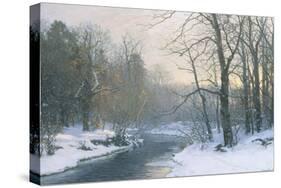 The Woods in Silver and Gold-Anders Andersen-Lundby-Stretched Canvas