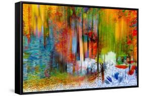 The Woods in Summer-Ursula Abresch-Framed Stretched Canvas