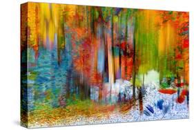 The Woods in Summer-Ursula Abresch-Stretched Canvas