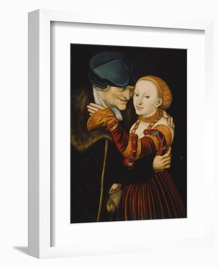 The Wooer-Lucas Cranach the Elder-Framed Giclee Print