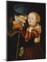 The Wooer-Lucas Cranach the Elder-Mounted Giclee Print