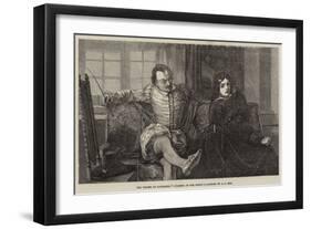 The Wooing of Katharina, Taming of the Shrew-null-Framed Giclee Print