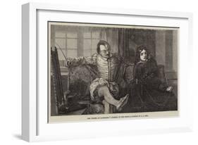 The Wooing of Katharina, Taming of the Shrew-null-Framed Giclee Print