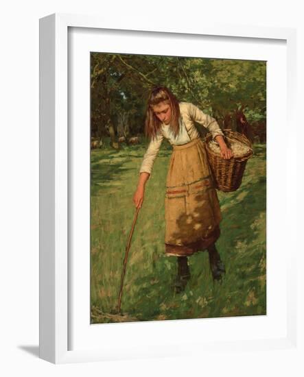 The Wool Gatherer-Henry Herbert La Thangue-Framed Giclee Print