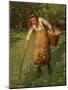 The Wool Gatherer-Henry Herbert La Thangue-Mounted Giclee Print