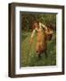 The Wool Gatherer-Henry Herbert La Thangue-Framed Giclee Print