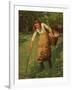 The Wool Gatherer-Henry Herbert La Thangue-Framed Giclee Print