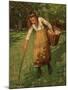 The Wool Gatherer-Henry Herbert La Thangue-Mounted Giclee Print