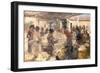 The Wool Seller, 1890-Francesco Gioli-Framed Giclee Print