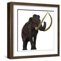 The Woolly Mammoth-null-Framed Art Print