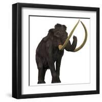 The Woolly Mammoth-null-Framed Art Print