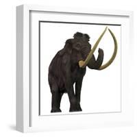 The Woolly Mammoth-null-Framed Art Print