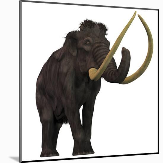 The Woolly Mammoth-null-Mounted Art Print