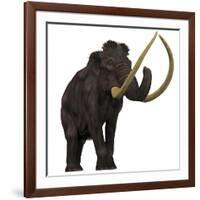 The Woolly Mammoth-null-Framed Art Print