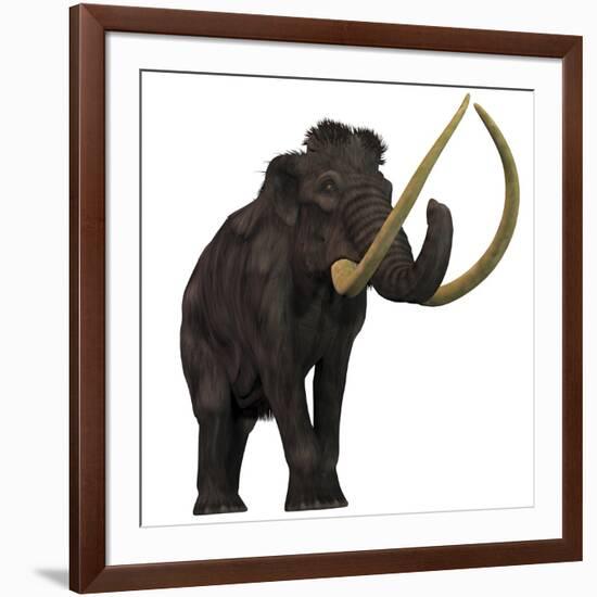 The Woolly Mammoth-null-Framed Art Print