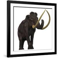 The Woolly Mammoth-null-Framed Art Print