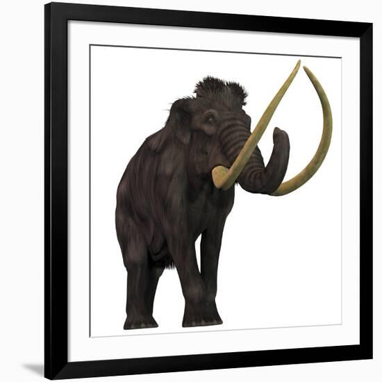 The Woolly Mammoth-null-Framed Art Print