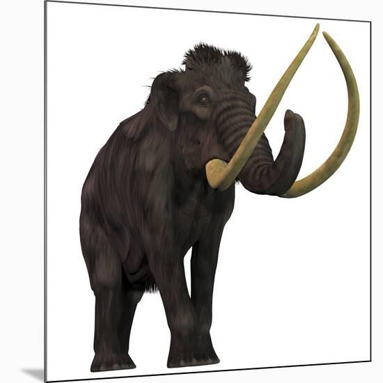 The Woolly Mammoth-null-Mounted Art Print