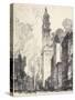 The Woolworth Building, 1912-Joseph Pennell-Stretched Canvas