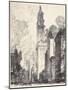 The Woolworth Building, 1912-Joseph Pennell-Mounted Giclee Print