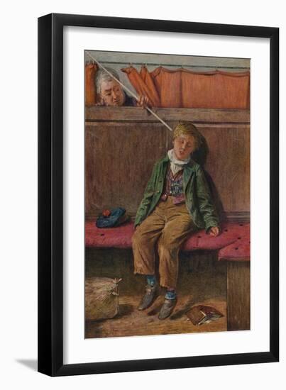 The Word and a Blow, 1875-Henry Benjamin Roberts-Framed Giclee Print