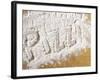 The Word 'PIZZA' Written in Flour-Yehia Asem El Alaily-Framed Photographic Print