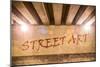 The Words Street Art Painted as Graffiti-Semmick Photo-Mounted Photographic Print