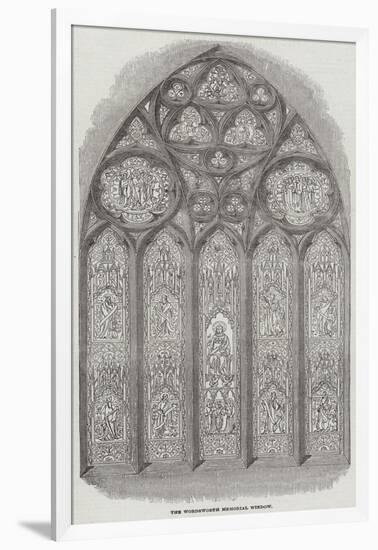 The Wordsworth Memorial Window-null-Framed Giclee Print