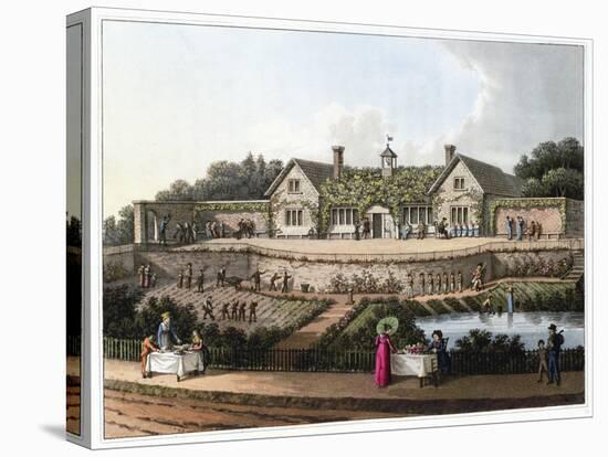 'The Work House', 1816-Humphry Repton-Stretched Canvas