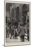 The Work of Guy's Hospital, an Every-Day Scene at its Gates-Henry Marriott Paget-Mounted Giclee Print