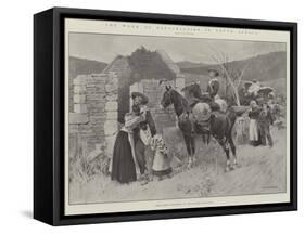 The Work of Repatriation in South Africa-Charles Auguste Loye-Framed Stretched Canvas