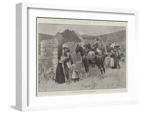 The Work of Repatriation in South Africa-Charles Auguste Loye-Framed Giclee Print