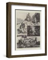 The Work of the Indo-Afghan Boundary Commission-null-Framed Giclee Print