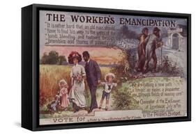 The Worker's Emancipation-null-Framed Stretched Canvas