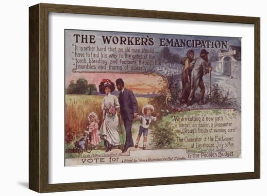 The Worker's Emancipation-null-Framed Giclee Print