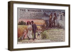 The Worker's Emancipation-null-Framed Giclee Print