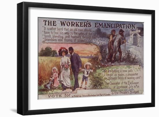 The Worker's Emancipation-null-Framed Giclee Print