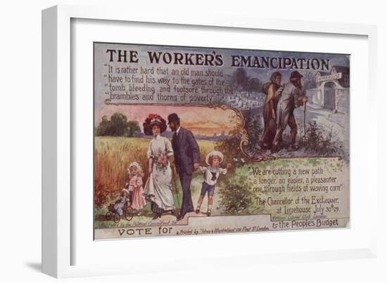 The Worker's Emancipation-null-Framed Giclee Print