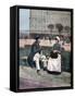 The Worker's Lunch, 1891-Henri Meyer-Framed Stretched Canvas