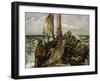 The Workers of the Sea, 1873-Edouard Manet-Framed Giclee Print