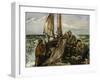 The Workers of the Sea, 1873-Edouard Manet-Framed Giclee Print