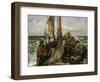 The Workers of the Sea, 1873-Edouard Manet-Framed Giclee Print