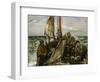 The Workers of the Sea, 1873-Edouard Manet-Framed Giclee Print